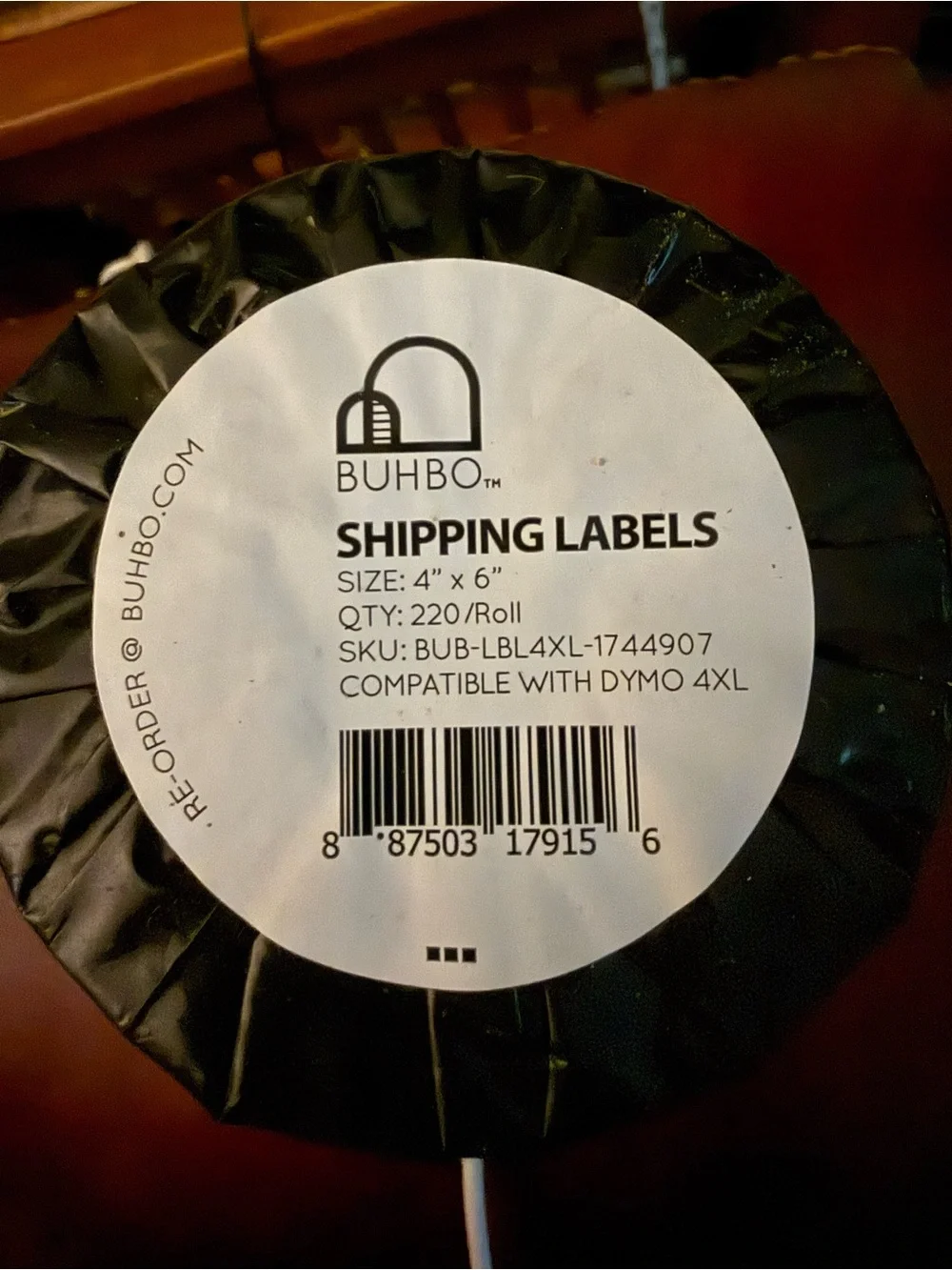 New sealed thermal shipping labels